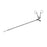 Medline Wavy Laparoscopic Forceps - Laparoscopic Side Lock Forcep, Atrau, Single Action, Nonrotating, 5 mm x 36 cm - MDS5260533A