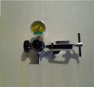 Mada Medical Mini Oxygen Regulator - Oxygen Regulators without Contents Gage - 1443-S