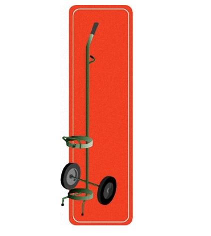 Oxygen Cylinder Carts by Mada Medical