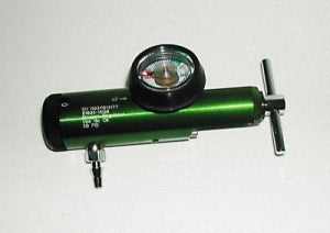 Mada Medical Oxygen Click Regulators - Adult Regulator with GGE, Click-Style, 1.5 to 15L - R1835-15GB