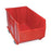 Quantum Storage Systems Mobile Hulk Containers - Red 19.88"W x 35.88"L X 17.5"H Mobile Hulk Container - QUS996MOBRD