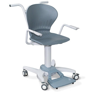 Rice Lake Digital Chair Scales - Digital Chair Scale with Plastic Seat and Bluetooth, Weight Capacity of 660 lb. (300 kg) - 168349