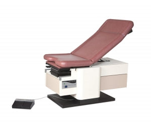 Enochs Power High-Low Exam Tables - High-Low Foot Operated Power Adjustable Exam Table, Wine - 4250LHBECWWW