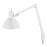 Dazor Wide-Beam Task Light with Floating Arm - CFL Pivot Base Wide-Beam Task Light with Floating Arm, White, 41" - 605A-WH