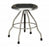 Clinton Industries Stainless Steel Exam Stool - Exam Stool, Stainless Steel, Screw, Casters, 19"-26" - SS-2169