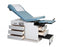 Medline Manual Exam Table - Manual Exam Table, Pelvic Tilt, Drawer Heater, 27" W x 54" L x 32" H, Blue - MDR741701RGGB