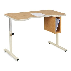 Clinton Industries Personal Work Table - TABLE, PERSONAL WORK, CUT-OUT, TILT TOP - 76-33K