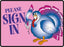 Clinton Industries Inc General Room Signs - SIGN, PLEASE SIGN IN, PEDIATRIC ANIMALS - EX24