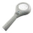 Dazor 1.25x Fluorescent Handheld Lighted Magnifier - Handheld Magnifier, 3.5" Diameter, Lens - J400-5-HHM