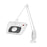 Dazor LED Clamp Base Magnifier Lights - LIGHT, MAGNIFIER, LED, CLAMP BASE, WHITE - L1509R-16-WH