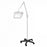 Dazor Stretchview Desk Base Magnifier - LIGHT, MAGNF, LED, STRETCHVW, MOBIL, 1.75X, WH - LMR710-WH