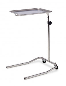 Clinton Ind Stainless Steel Mayo Stands - STAND, MAYO, SINGLE POST, STAINLESS STEEL - MS-23