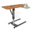 Amico Flip-Top Deluxe Overbed Tables - Deluxe Overbed Table with Flip Top, Candlelight - OT-F-TCLS-GU