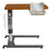 Amico Single Deluxe Overbed Tables - Deluxe Overbed Table with Single Top, Medium Oak - OT-S-TMOS-GU