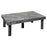 Quantum Storage Systems Stationary Modular Dunnage Units - Polymer Dunnage Rack, Solid, 24" x 36" x 12" - 362412DPS