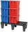 Quantum Storage Systems Stationary Modular Dunnage Units - Polymer Dunnage Rack, Ventilated, 24" x 48" x 12" - 482412DPP