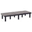 Quantum Storage Systems Stationary Modular Dunnage Units - Polymer Dunnage Rack, Ventilated, 24" x 66" x 12" - 662412DPP