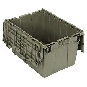Quantum Storage Heavy-Duty Bin with Attached Top - Gray 18.6" x 12.6" x 12.8" Heavy-Duty Bin with Attached Top - QDC211512