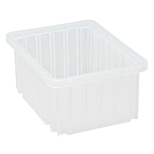 Quantum Storage Clear Dividable Grid Container - DIV GRID CNTR, CLR VIEW, 8-1/4WX10-7/8LX5H - DG91050CL