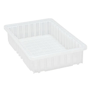 Quantum Storage Clear Dividable Grid Container - DIV GRID CNTR, CLRVIEW, 16.5WX10-7/8LX3.5H - DG92035CL
