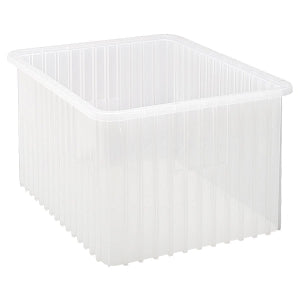 Quantum Storage Clear Dividable Grid Container - DIV GRID CNTR, CLRVIEW, 17.5WX22-1/2LX12H - DG93120CL
