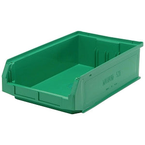 Quantum Storage Systems Magnum Bins - Magnum Bin, Green, 19.75"L x 12.38"W x 5.88"H - QMS531 GREEN