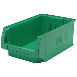 Quantum Storage Systems Magnum Bins - Magnum Bin, Green, 19.75"L x 12.38"W x 7.88"H - QMS532 GREEN