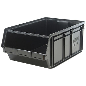 Quantum Storage Systems Magnum Bins - Magnum Bin, Black, 18.38"W x 29"L x 11.88"H - QMS743 BLACK