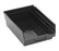 Black Economy Shelf Bin, 8-3/8"W x 11-5/8"L x 4"H