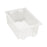 Quantum Storage Genuine Stack and Nest Tote - Genuine 13.5" x 19.5" x 8" Stack-and-Nest Tote, Clear View - SNT200CL