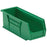 Quantum Storage Systems Hang-and-Stack Bins - Hang and Stack Bin, 10-7/8" x 4-1/8" x 4", Green - QUS224 GREEN