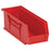 Quantum Storage Systems Hang-and-Stack Bins - Hang and Stack Bin, 10-7/8" x 4-1/8" x 4", Red - QUS224 RED