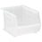 Quantum Storage Systems Clear-View Storage Bins - Clear Bin, 10-3/4" x 8-1/4" x 7" - QUS239CL