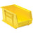 Quantum Storage Systems Hang-and-Stack Bins - Hang and Stack Bin, 14-3/4" x 8-1/4" x 7", Yellow - QUS240 YELLOW