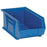 Quantum Storage Systems Hang-and-Stack Bins - Hang and Stack Bin, 13-5/8" x 8-1/4" x 6", Blue - QUS241 BLUE