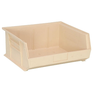 Quantum Storage Systems Hang-and-Stack Bins - Hang and Stack Bin, 14-3/4" x 16-1/2" x 7", Ivory - QUS250 IVORY