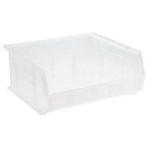 Quantum Storage Systems Clear-View Storage Bins - Clear Bin, 14-3/4" x 16-1/2" x 7" - QUS250CL