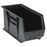 Quantum Storage Systems Hang-and-Stack Bins - Hang and Stack Bin, 18" x 8-1/4" x 9", Black - QUS265 BLACK