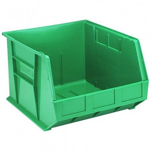 Quantum Storage Systems Hang-and-Stack Bins - Hang and Stack Bin, 18" x 16-1/2" x 11", Green - QUS270GREEN