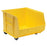 Quantum Storage Systems Hang-and-Stack Bins - Mobile Ultra Stack and Hang Bin, 16-1/2" x 18" x 11", Yellow - QUS275MOB YELLOW