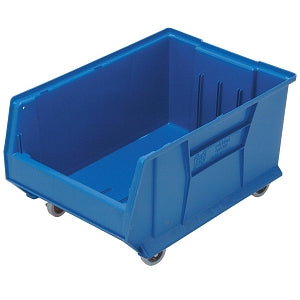 Quantum Storage Systems Mobile Hulk Containers - Blue 16.5"W x 23.88"L X 11"H Mobile Hulk Container - QUS964MOB BLUE
