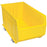 Quantum Storage Systems Mobile Hulk Containers - Yellow 19.88" x 35.88" x 17.5" Mobile Hulk Container - QUS996MOB YELLOW