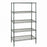 Quantum Storage Systems Proform Starter Kits with 5 Shelves - Proform 24" x 36" x 74" Shelving Starter Kit with 5 Shelves - WR74-2436P-5
