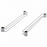 Quantum Storage Systems Bin Carts - Single Bay Bin Cart with 4 Bins, 21" x 24" x 45" - BC212434M1