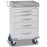 Detecto Rescue General Purpose Medical Carts - General Purpose Medical Cart with One 9", Two 3" and Two 6" Drawers, White - RC33669WHT