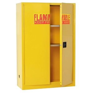 Sandusky Two Door Flammable Safety Cabinets - Double-Door Safety Cabinet, 45 gal. Capacity - SC450F-P