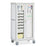 Solaire Medical Roam 2 Carts with Glass Doors - Roam 2 Catheter and Supply Cart with Glass Doors, White, 40.75" W x 28.75" D x 75.25" H - SR2G3CG
