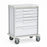 Solaire Medical Tempo Procedure Carts - Tempo 27 Procedure Cart with Four 3", One 6" and One 9" Drawer, White, 29.5" W x 21" D x 39.25" H - ST27W6