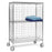 Tarrison Products Ltd Chrome Laundry Carts - Chrome Linen Laundry Cart, 5" Casters, Side Panel, 24" x 60" x 69" - TS-LC2460C-MEDLINE SP