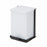 Clinton Industries Waste Receptacles - RECEPTACLE, WASTE, STEEL, 24QT, WHITE - TP-24W